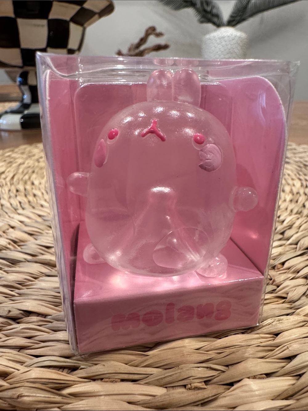 Molang Clear Mochi Squishy